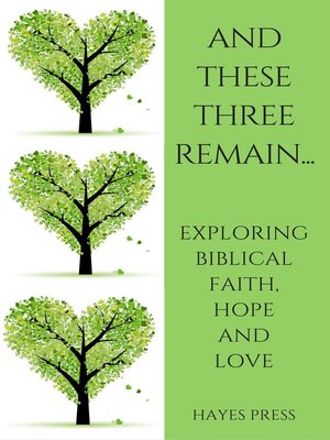 cover image of These Three Remain...Exploring Biblical Faith, Hope and Love